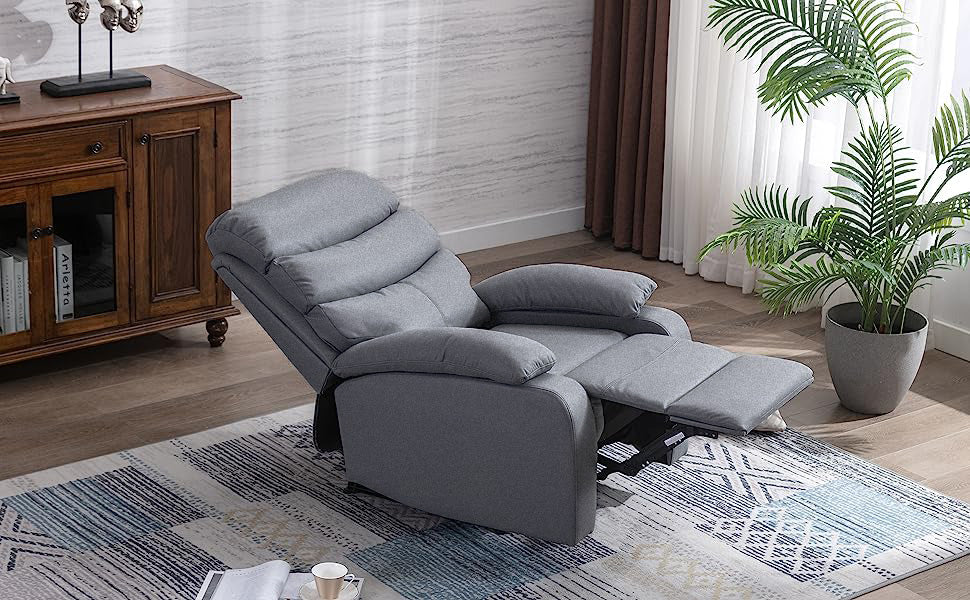 Fauteuil Inclinable Manuel Miami 1 Place Gris