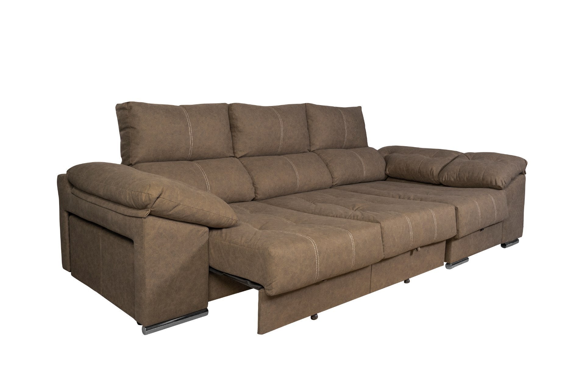 Sofá reclinable, sofá reclinable de pared de piel sintética, sofá  reclinable manual de 3 plazas con respaldo medio abatible/soporte para  tazas