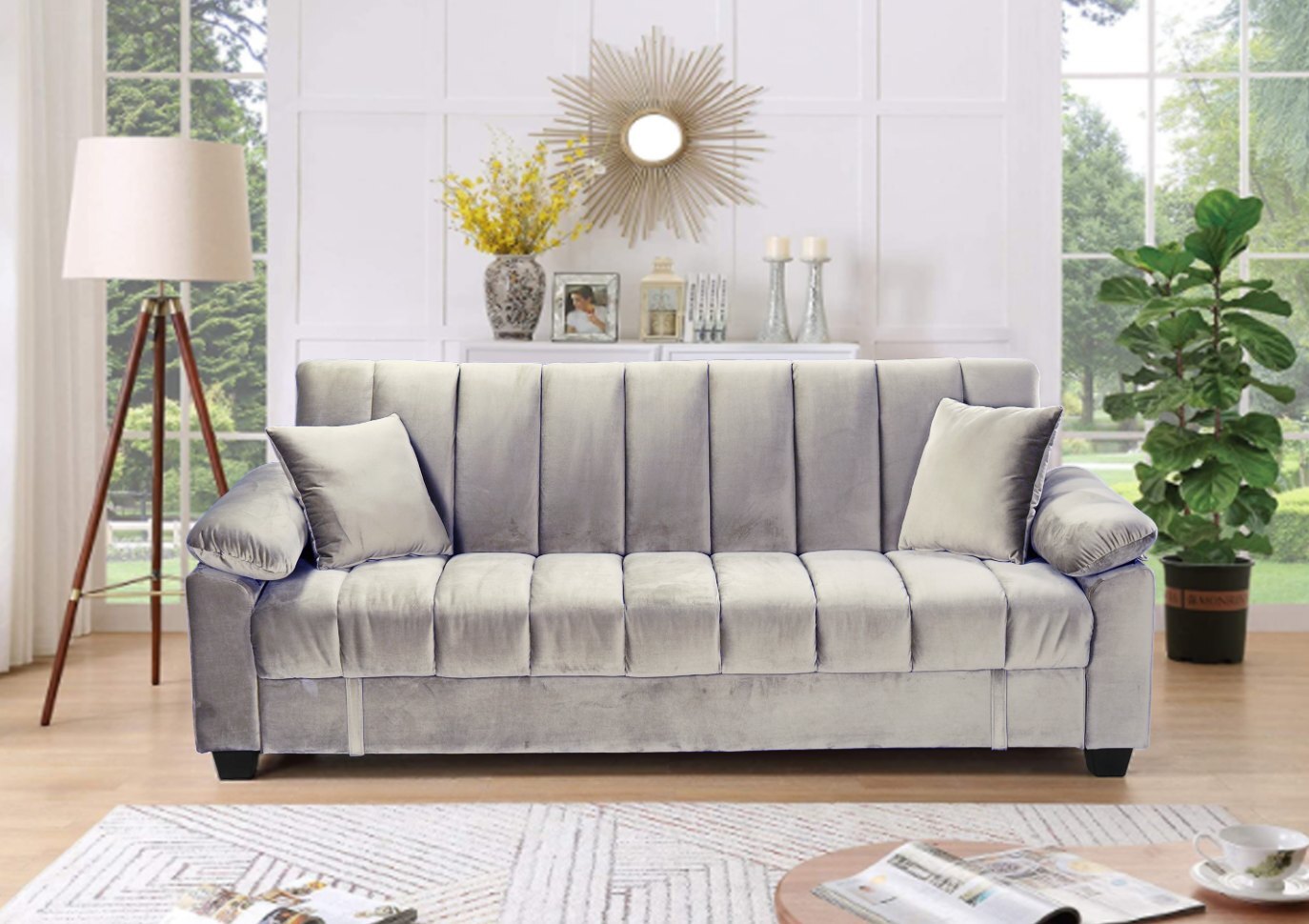 Sofa Cama con Arcon Yadhi 210x85cm
